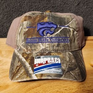 The Game K-State Wildcats Camo Snapback Hat - New